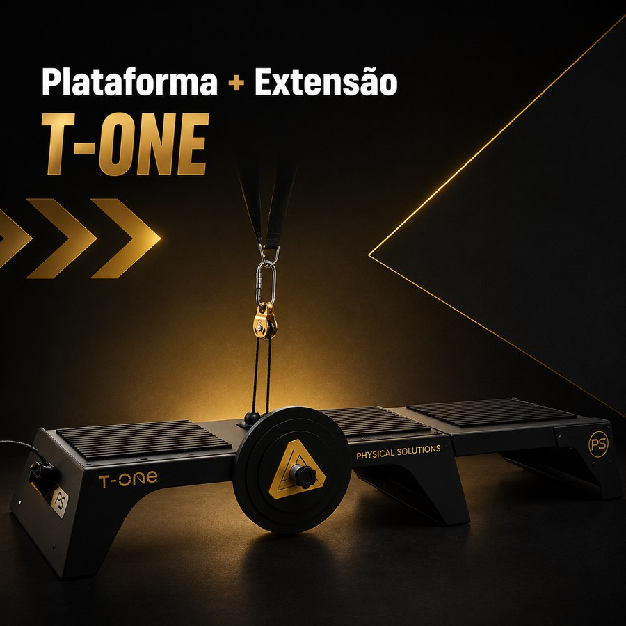 T-One — Plataforma isoinercial modular com extensão — equipamento Physical Solutions